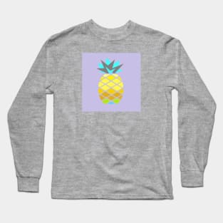 sunshine fruit pineapple purple Long Sleeve T-Shirt